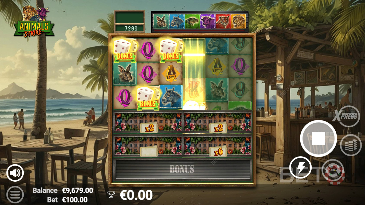 Animals Strike Recenzia od BETO Slots