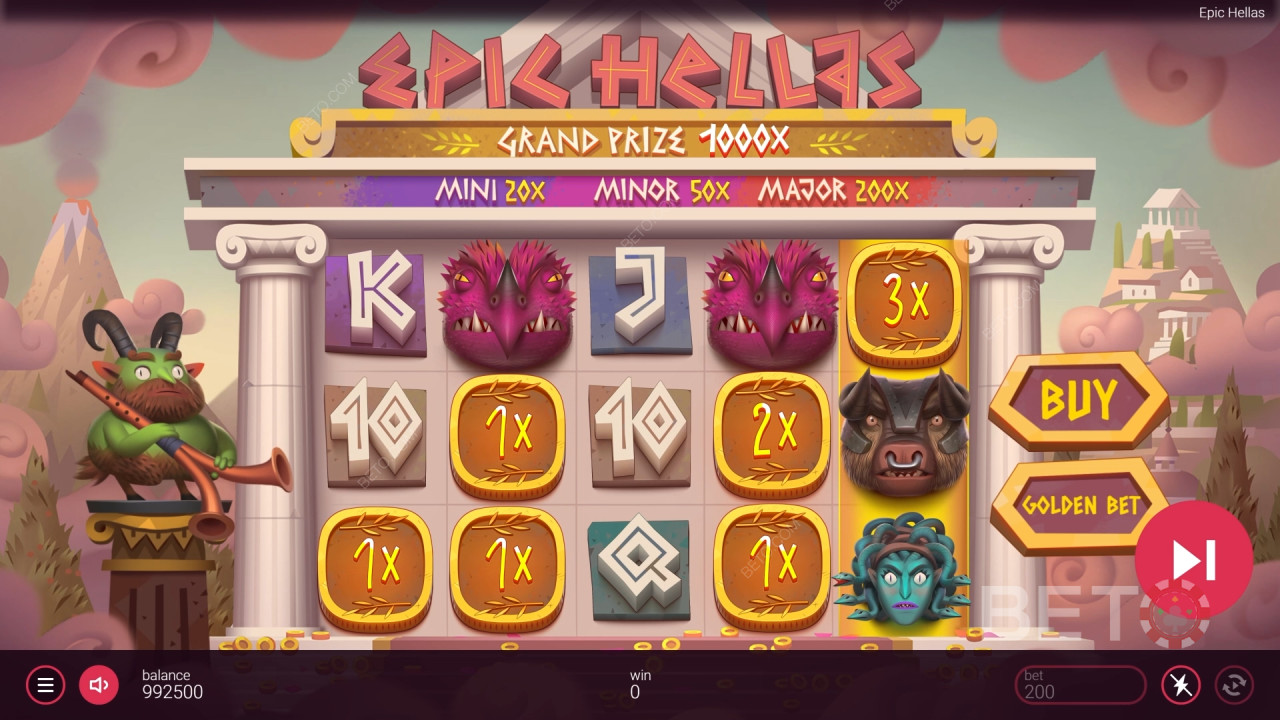 Epic Hellas Recenzia od BETO Slots