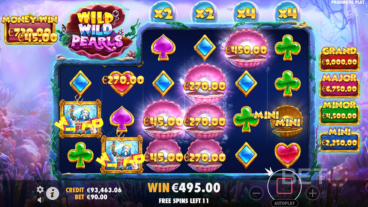 Wild Wild Pearls Recenzia od BETO Slots