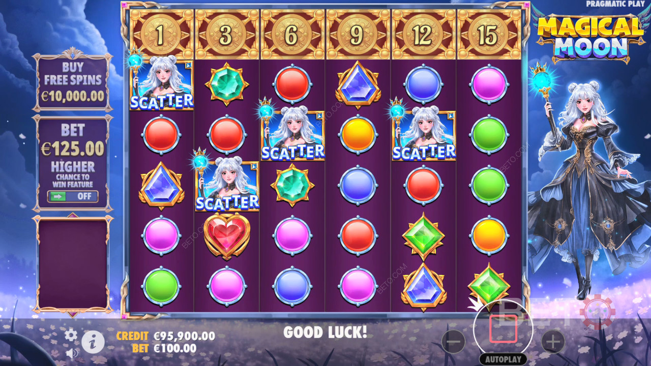 Magical Moon Recenzia od BETO Slots