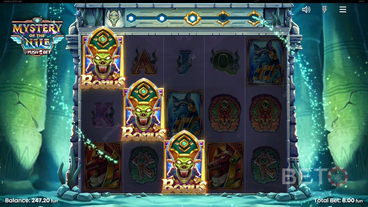 Mystery of the Nile Recenzia od BETO Slots