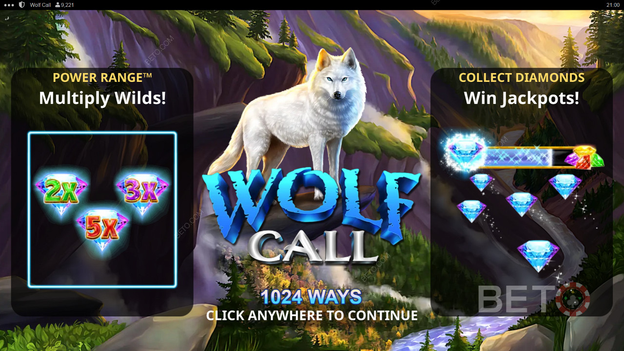 Vodca svorky vás privíta v hre Wolf Call