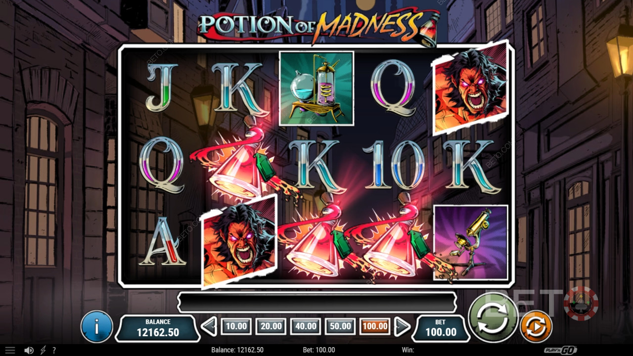Potion of Madness Recenzia od BETO Slots