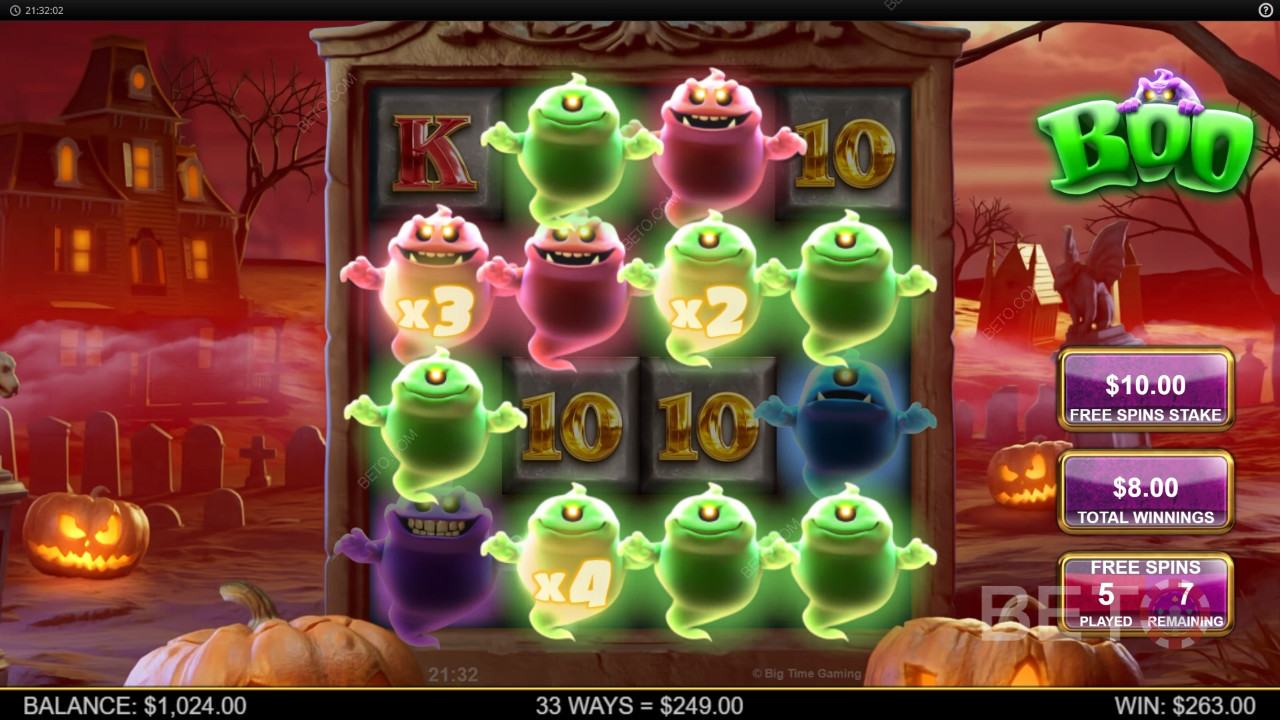 Boo Recenzia od BETO Slots