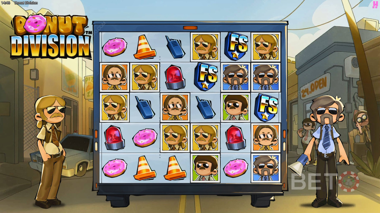 Donut Division Recenzia od BETO Slots