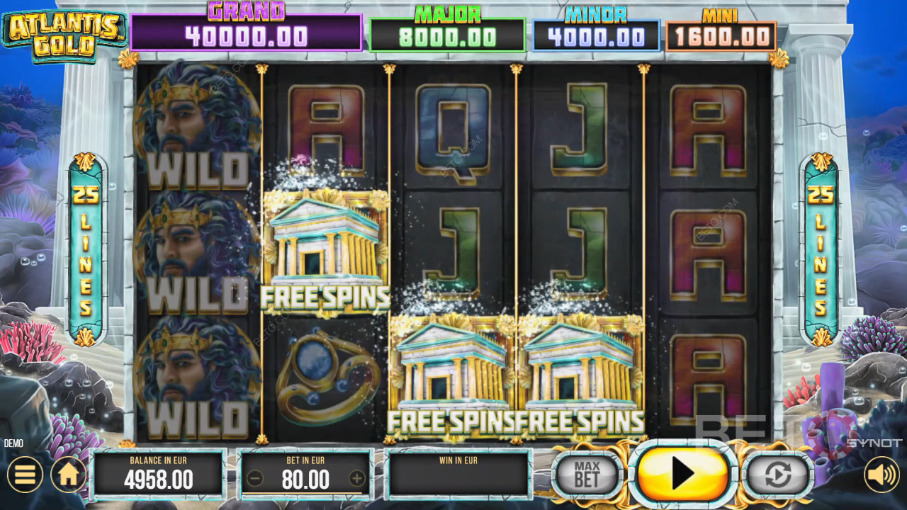 Atlantis Gold (SYNOT) Hrať Zadarmo