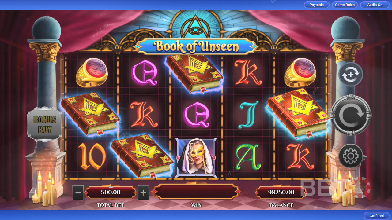 Book of Unseen Recenzia od BETO Slots