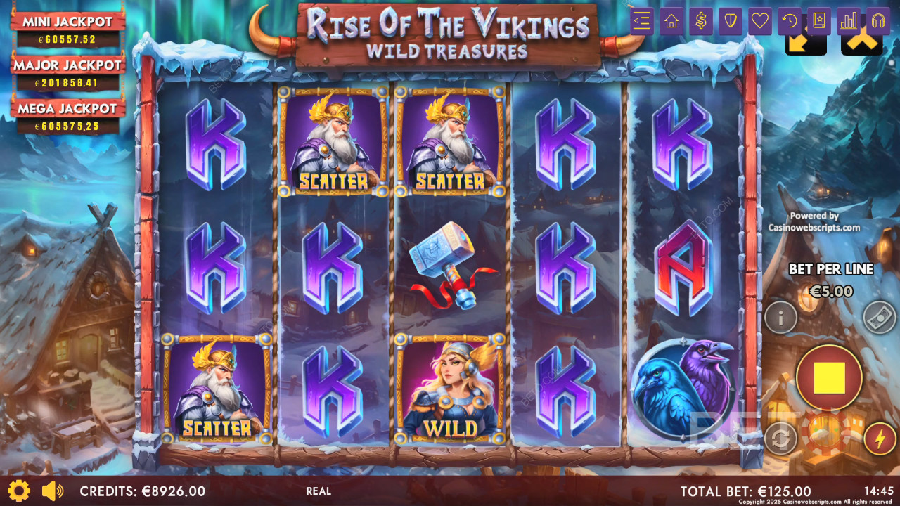 Rise of The Vikings - Wild Treasures Recenzia od BETO Slots