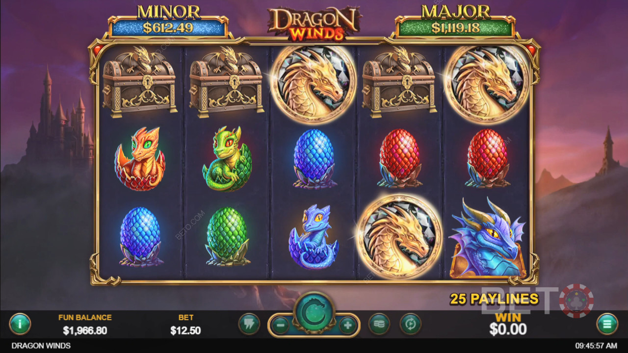 Dragon Winds Recenzia od BETO Slots