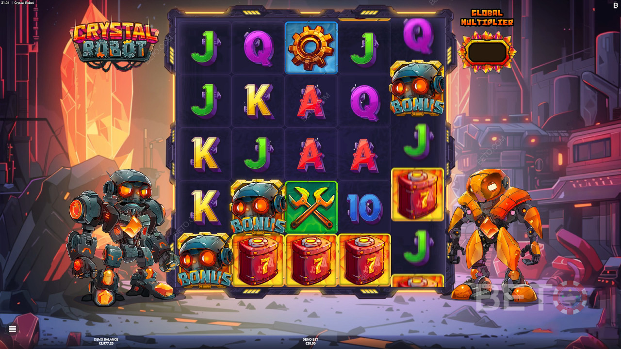 Crystal Robot Recenzia od BETO Slots