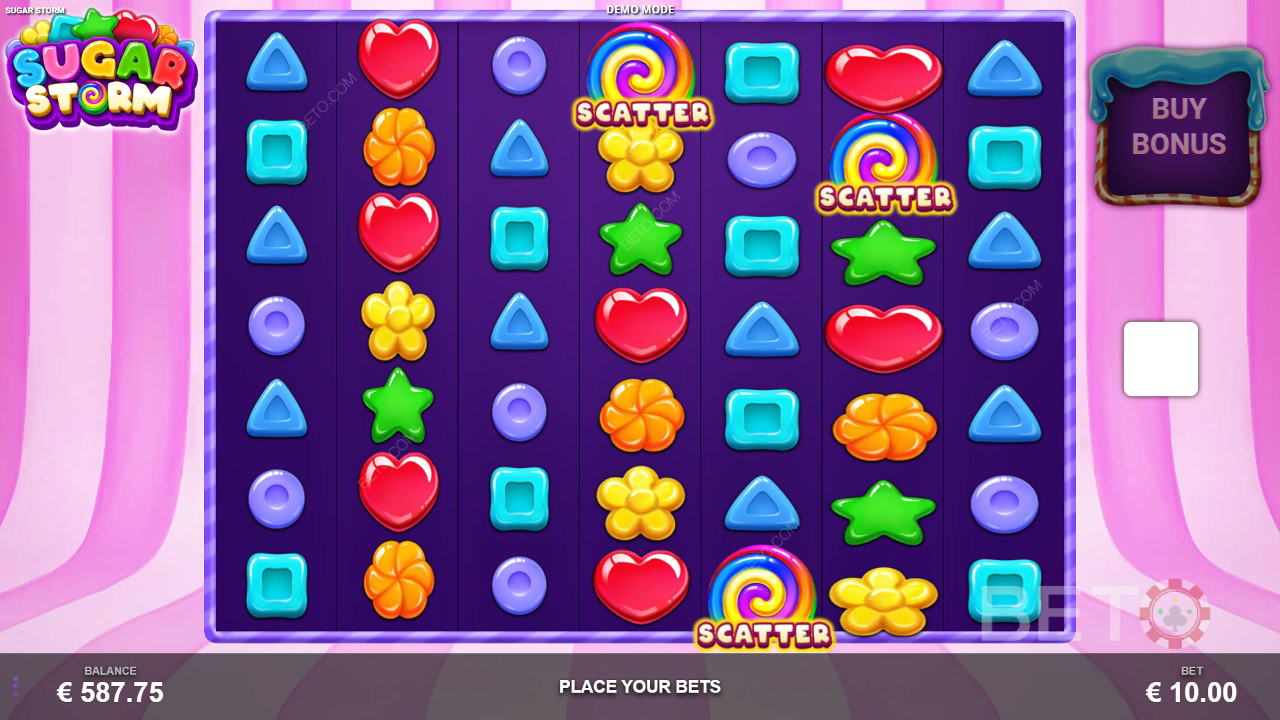 Sugar Storm Recenzia od BETO Slots