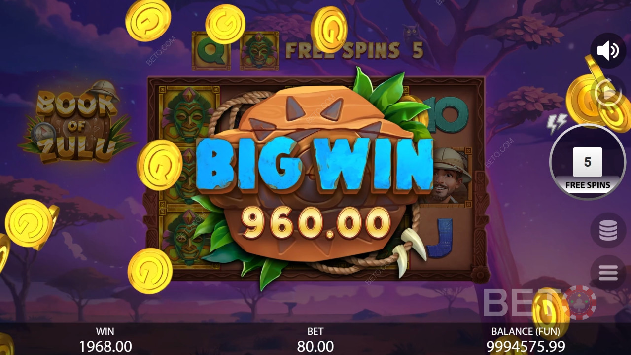 Book of Zulu Recenzia od BETO Slots