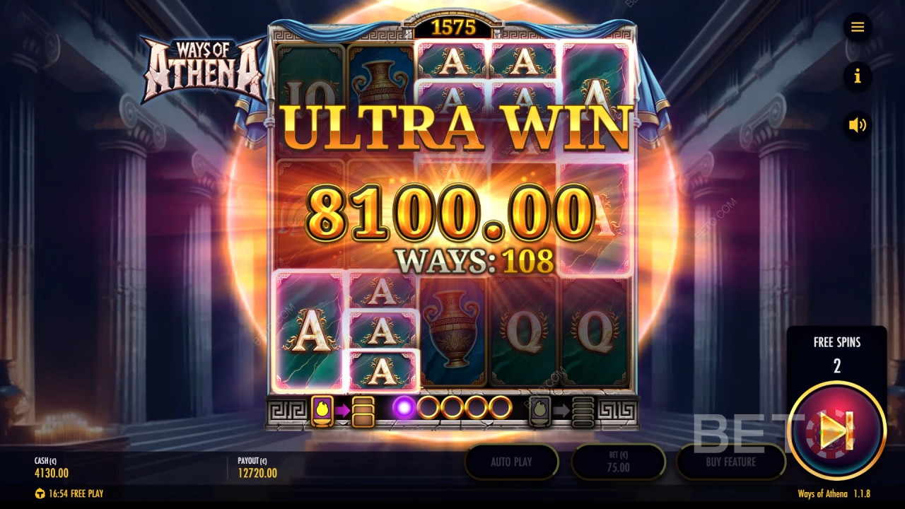 Spôsoby Athena Recenzia od BETO Slots