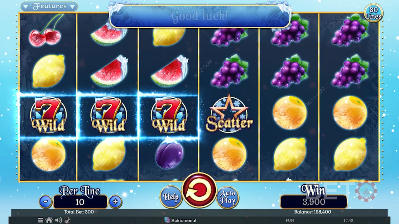 Fruits On Ice Collection 30 Lines Hrať Zadarmo