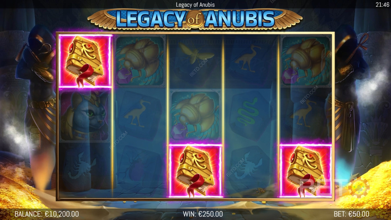 Legacy of Anubis Recenzia od BETO Slots