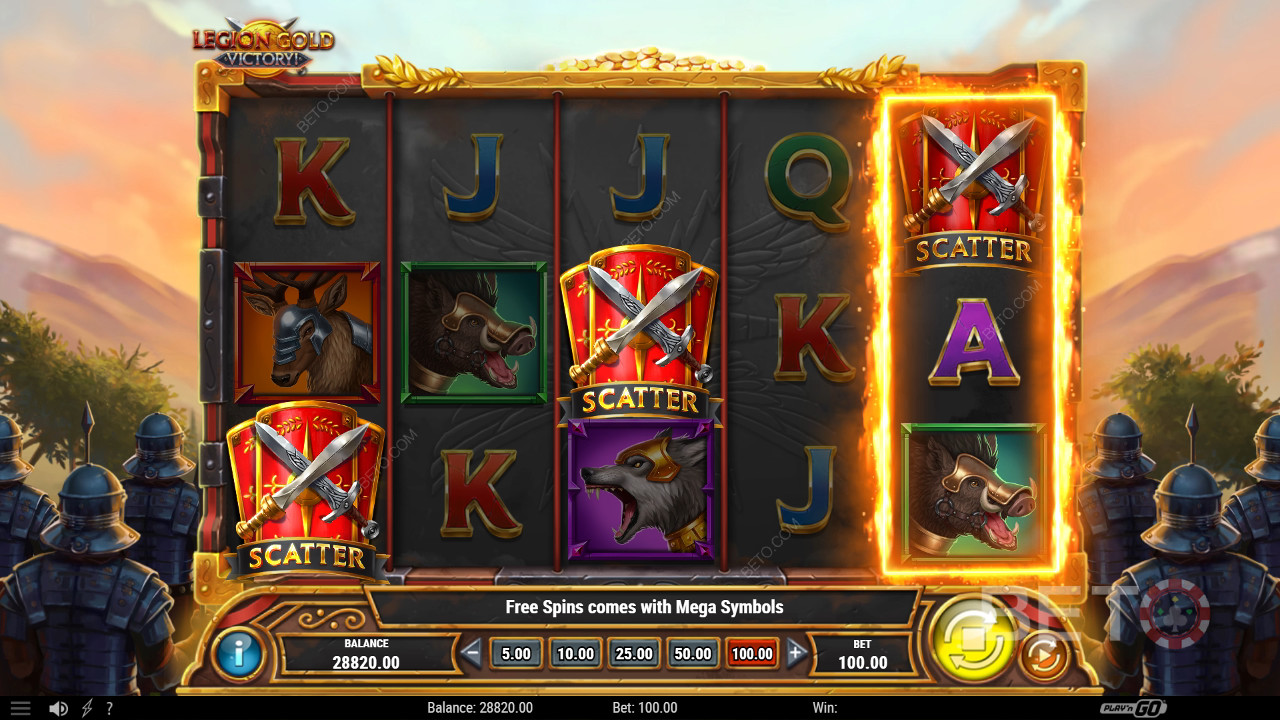 Legion Gold Victory Recenzia od BETO Slots
