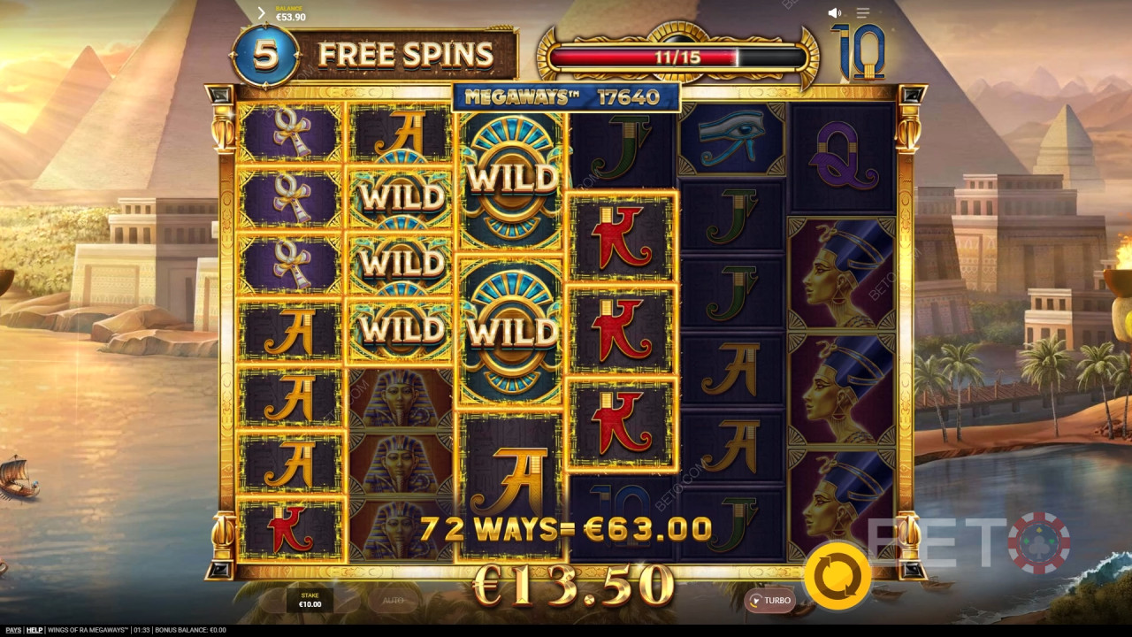 Wings of Ra Megaways Recenzia od BETO Slots