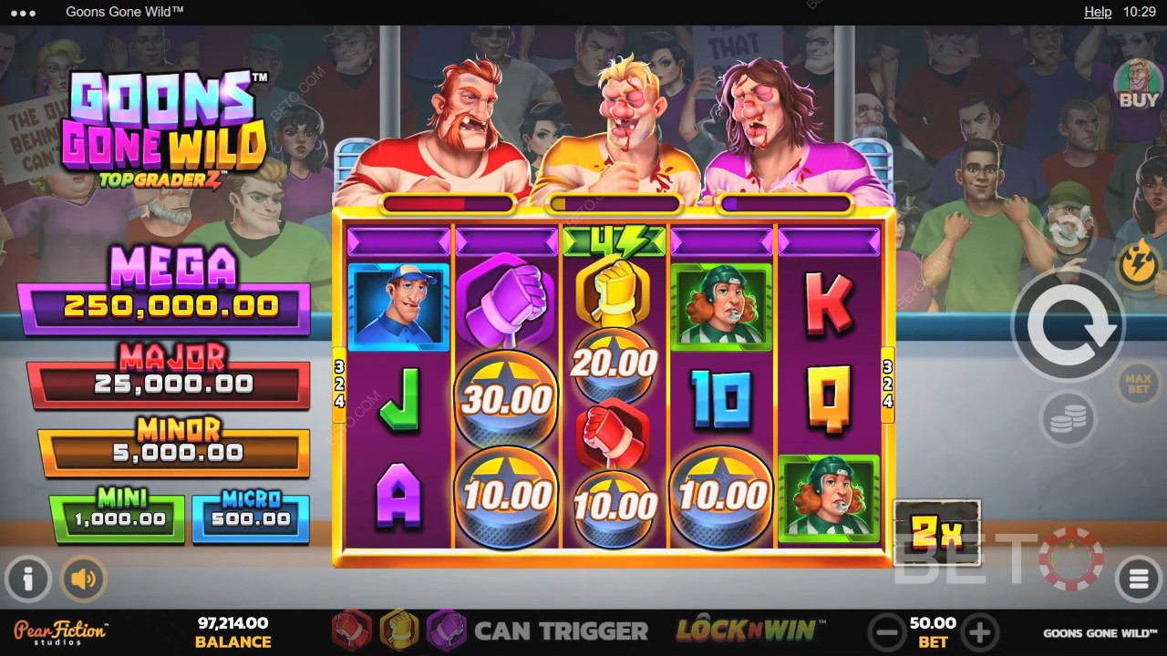 Goons Gone Wild Recenzia od BETO Slots
