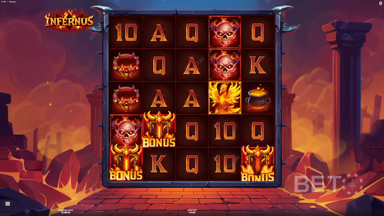 Infernus Recenzia od BETO Slots