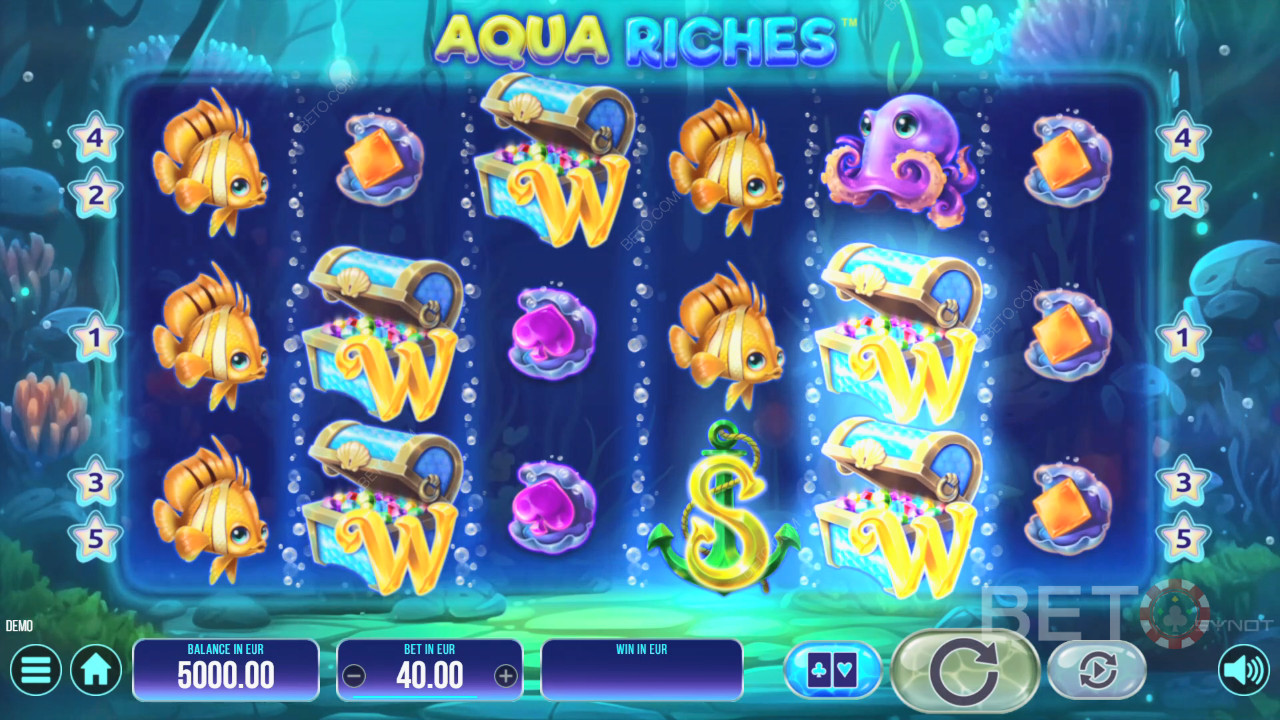 Aqua Riches Recenzia od BETO Slots