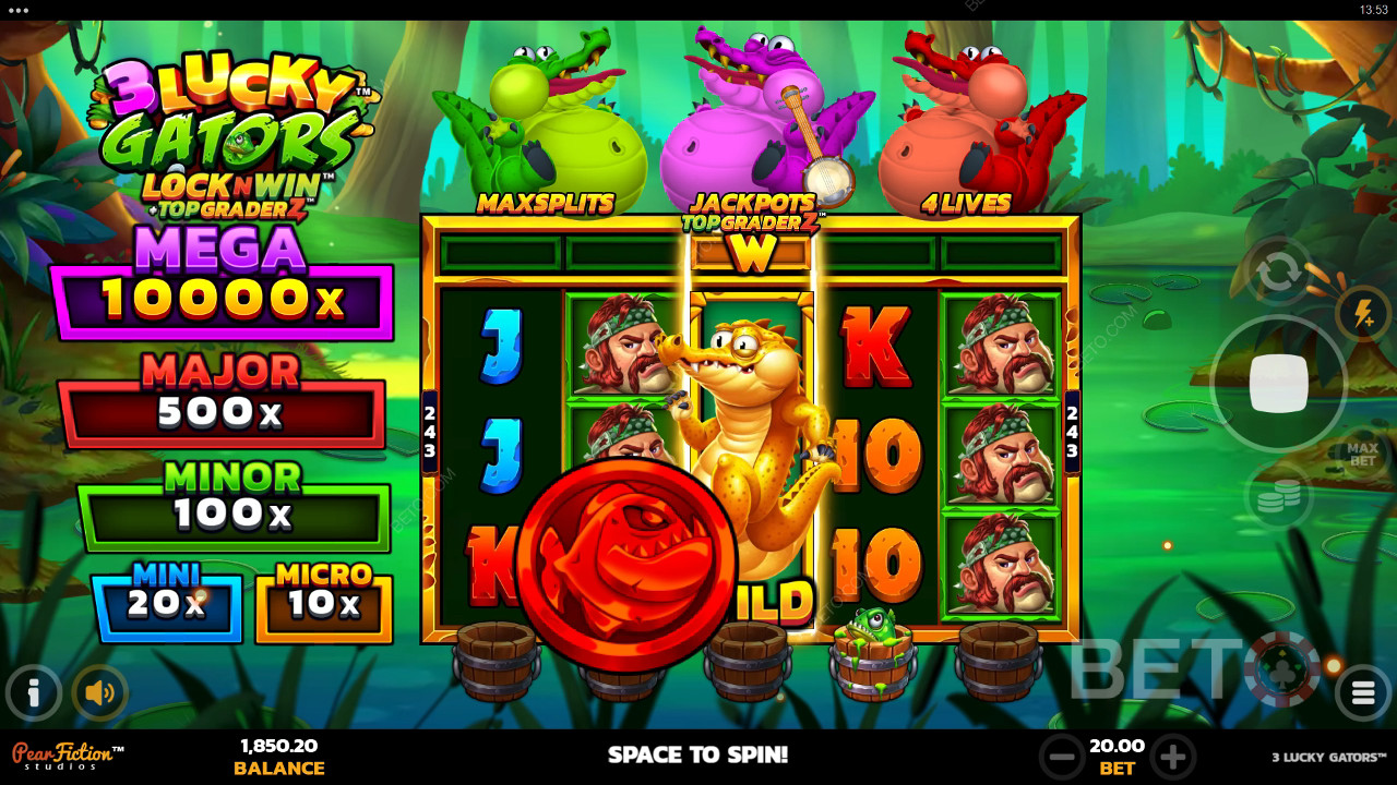 3 Lucky Gators Hrať Zadarmo