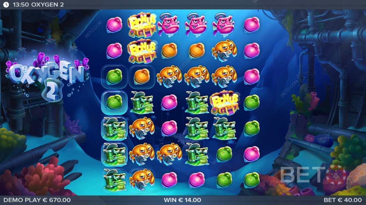 Kyslík 2 Recenzia od BETO Slots
