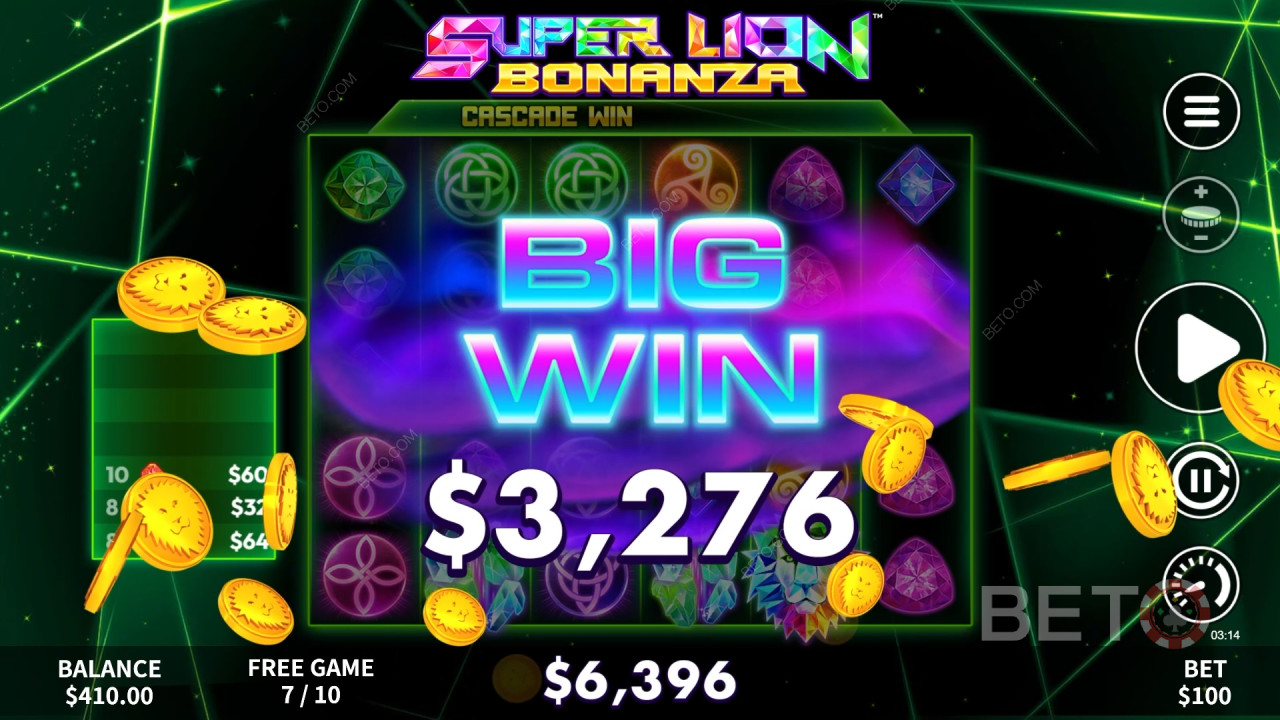 Super Lion Bonanza Recenzia od BETO Slots