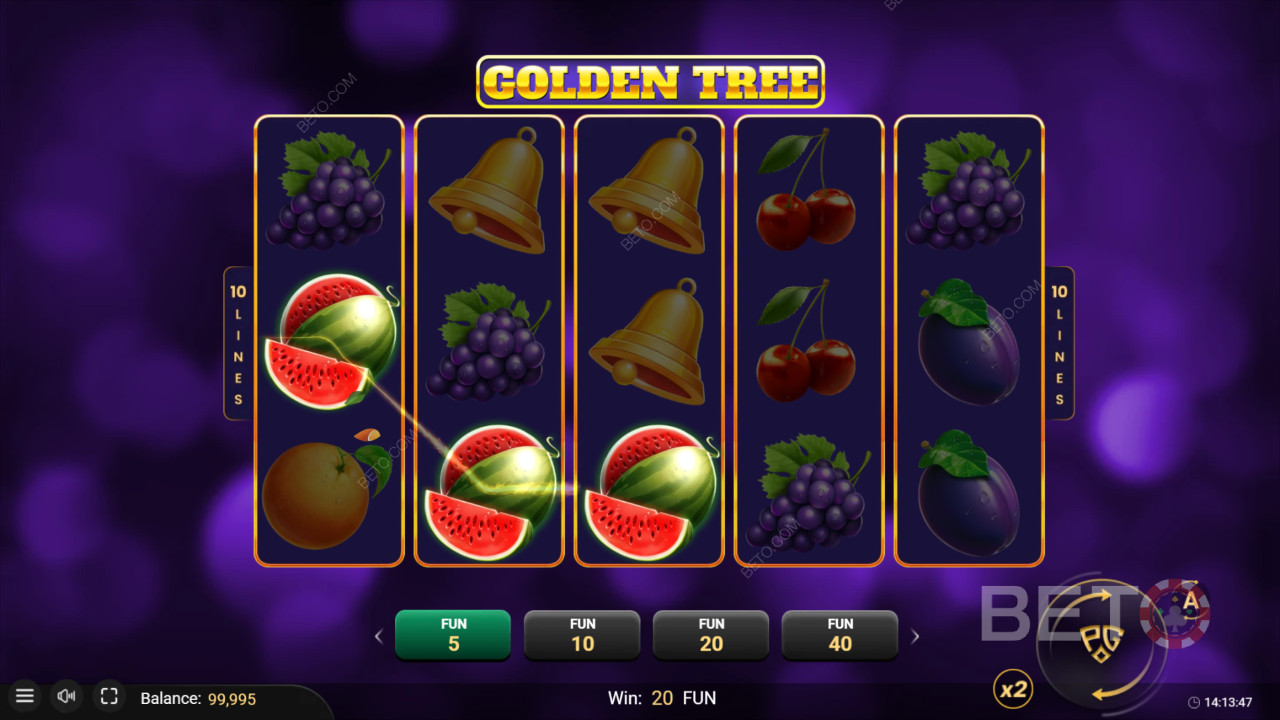 Ako hrať hru Golden Tree od spoločnosti Pascal Gaming