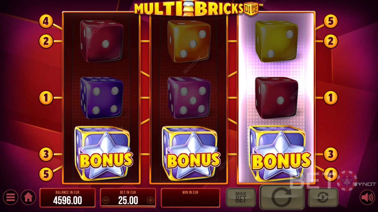 Multi Bricks Dice Hrať Zadarmo