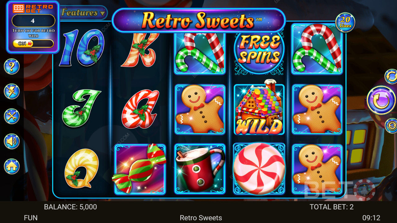 Retro Sweets Recenzia od BETO Slots
