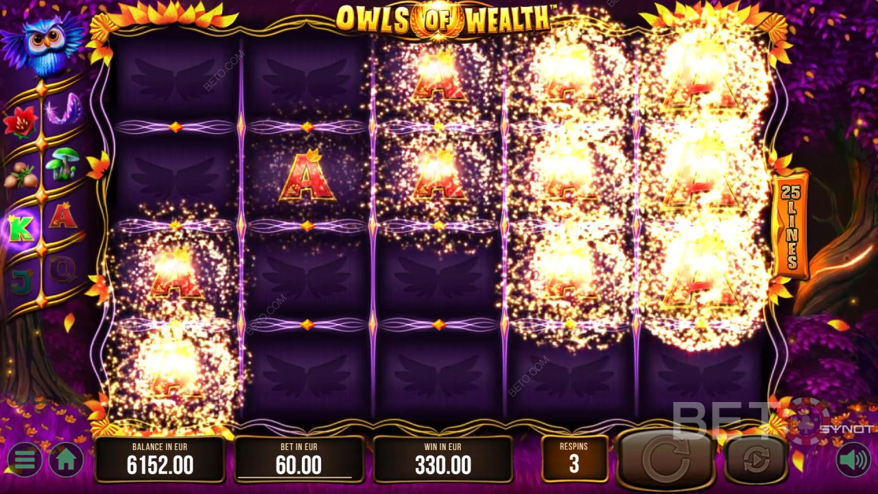Owls of Wealth Review by BETO Slots