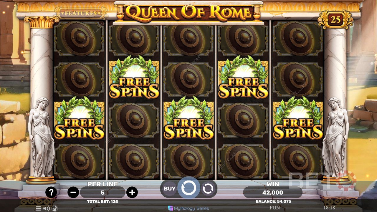 Queen of Rome Recenzia od BETO Slots