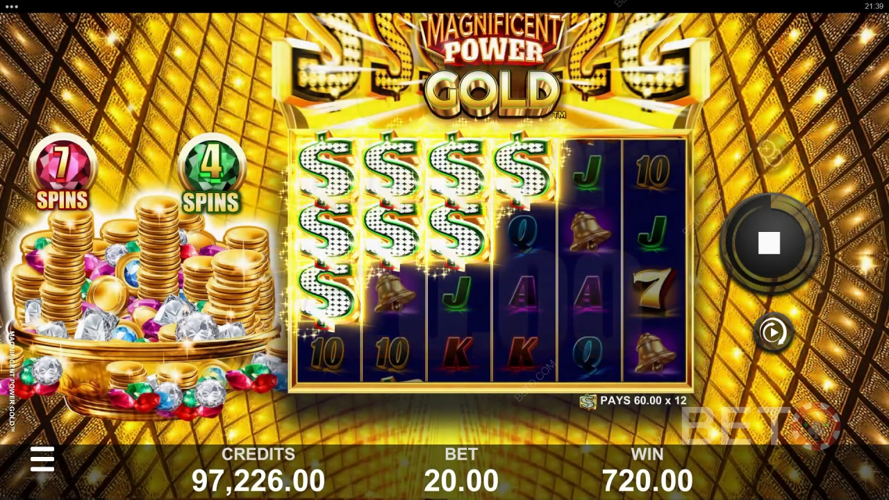 Magnificent Power Gold Hrať Zadarmo