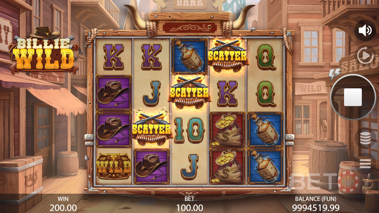 Billie Wild Recenzia od BETO Slots