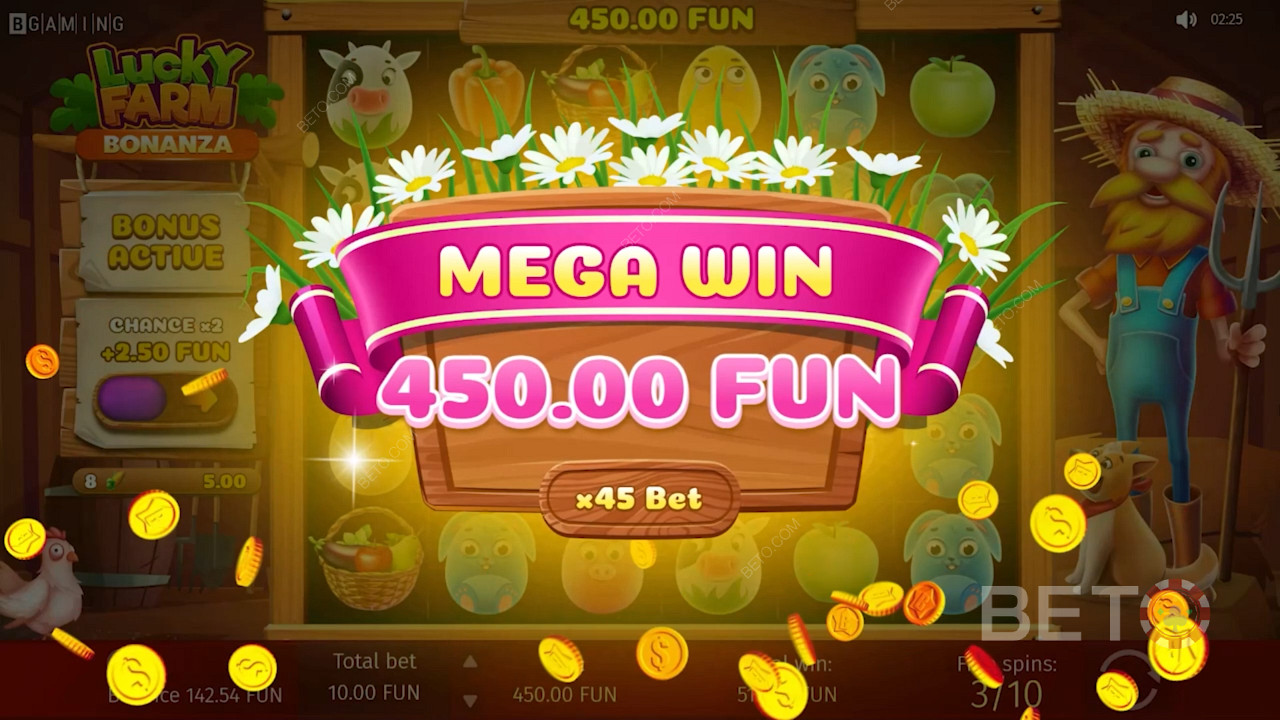 Získajte sladké výhry v kasínovej hre Lucky Farm Bonanza