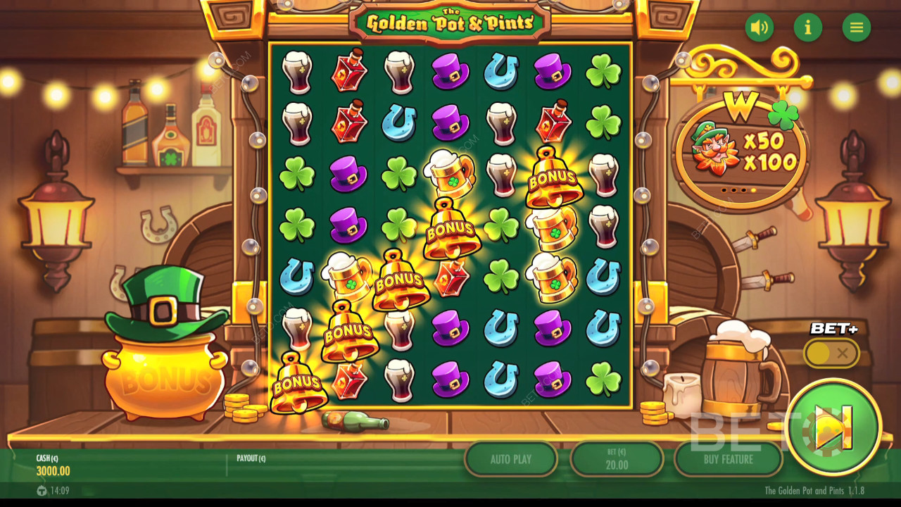 Zlatý hrniec & Pints Recenzia od BETO Slots