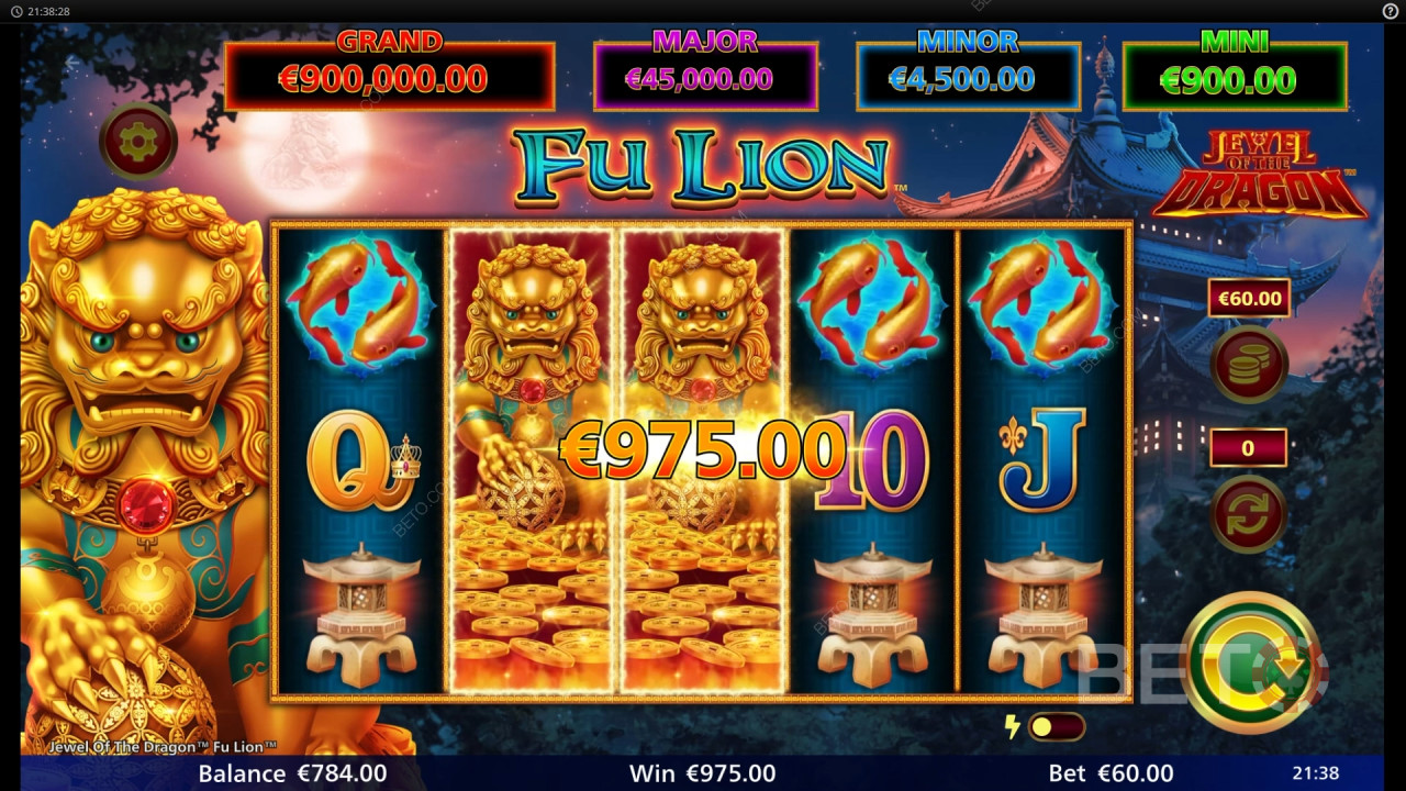 Jewel of the Dragon Fu Lion Hrať Zadarmo