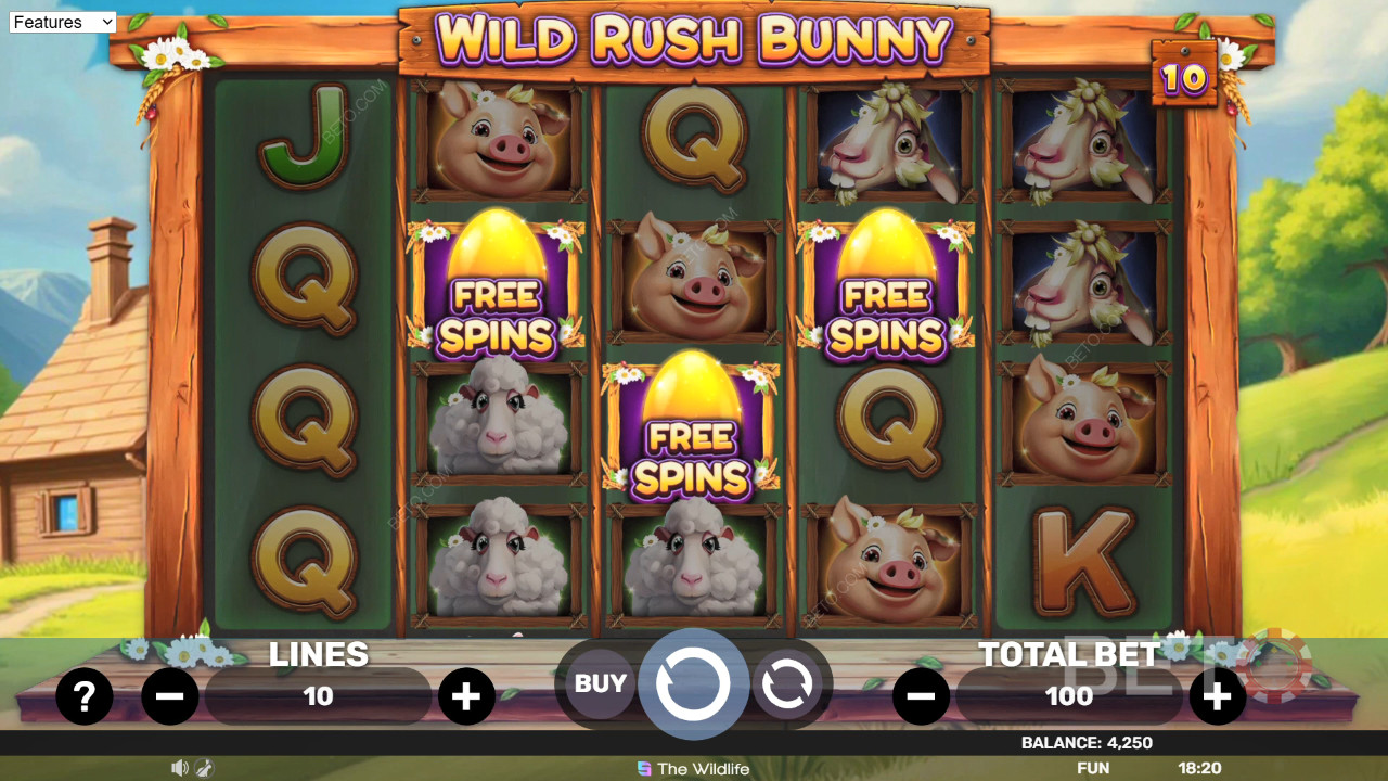 Wild Rush Bunny Recenzia od BETO Slots