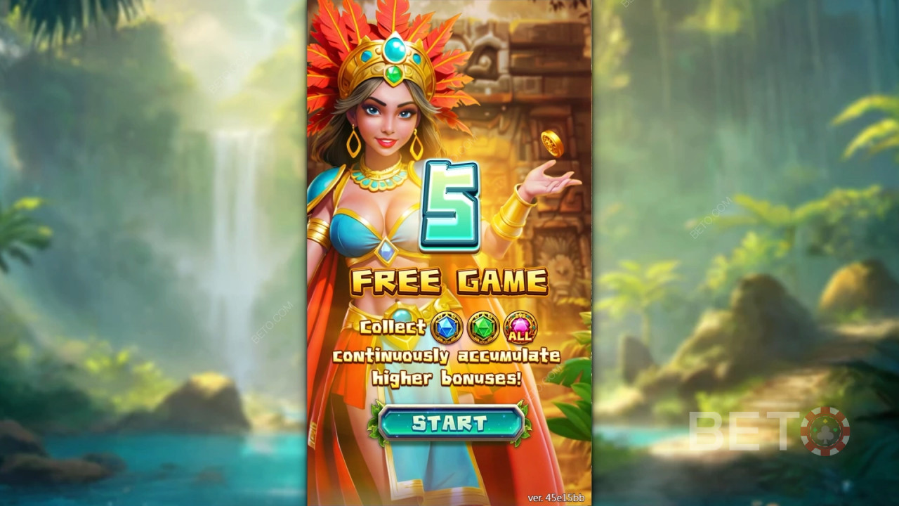 Vysvetlenie bonusových funkcií v hre Queen of Inca od Fa Chai Gaming