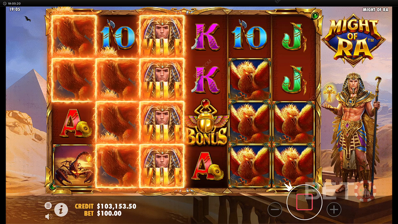 Vtomto kasínovom automate s témou starovekého Egyptamôžete získať hromady symbolov Wilds a vyhrať veľké sumy