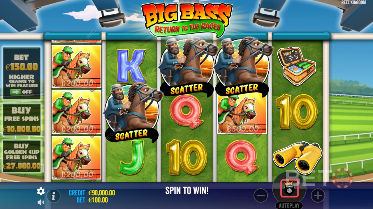 Big Bass Return to the Races Hrať Zadarmo