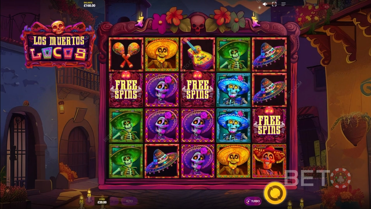 Los Muertos Locos Recenzia od BETO Slots