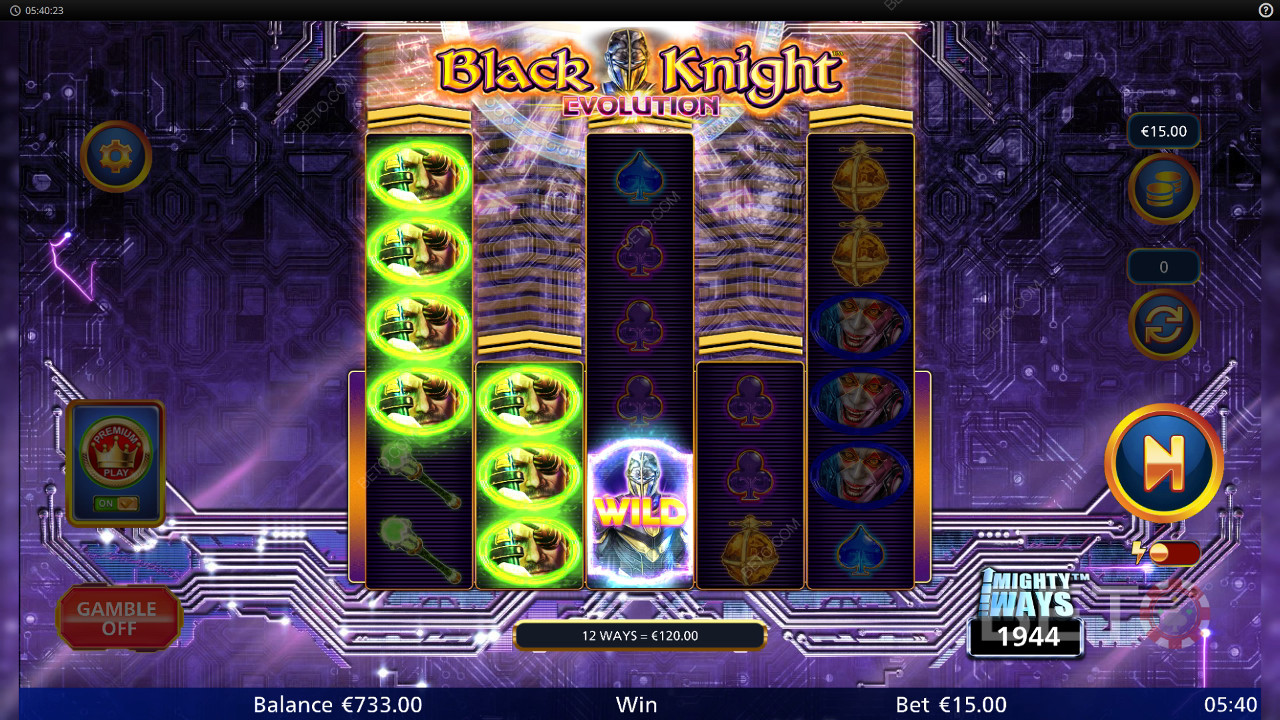 Black Knight Evolution Recenzia od BETO Slots
