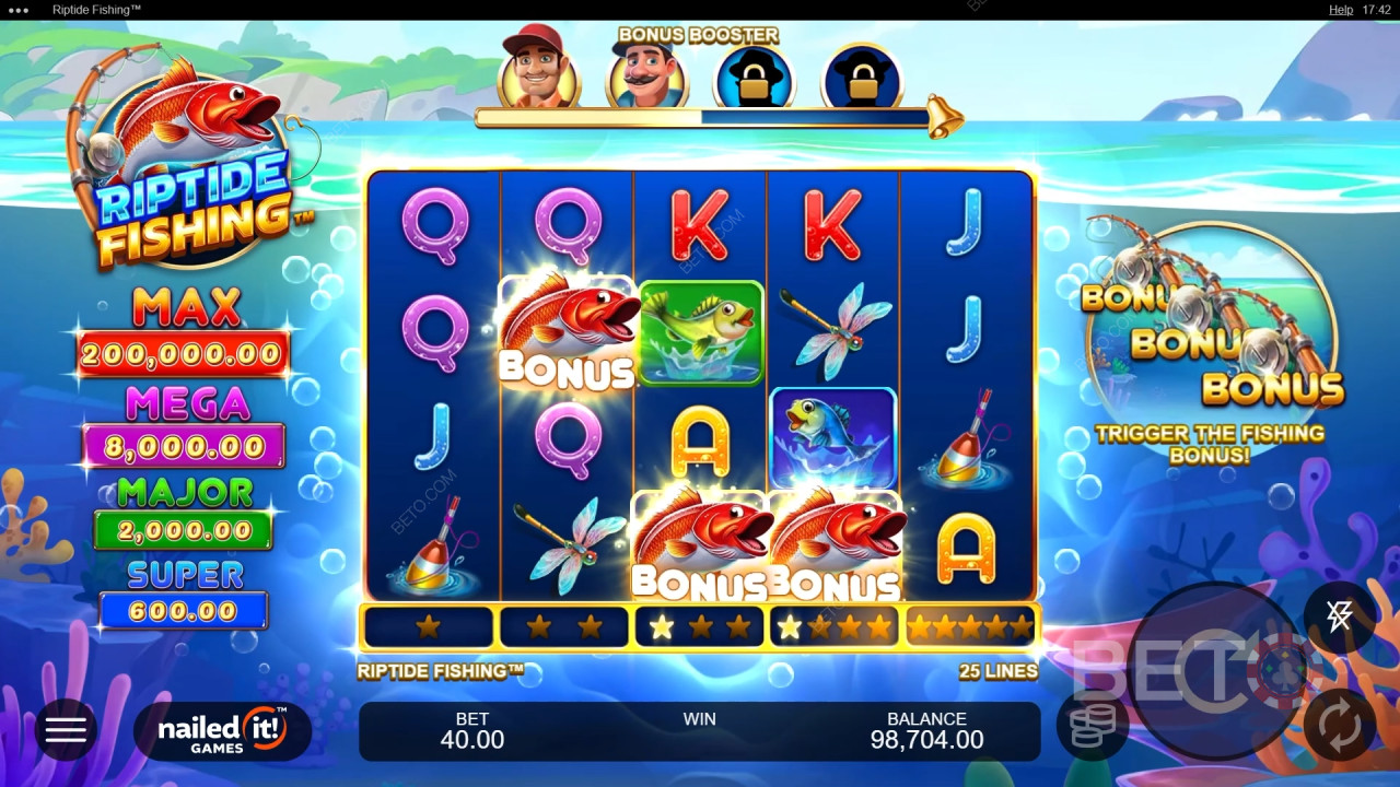 Riptide Fishing Review by BETO Slots