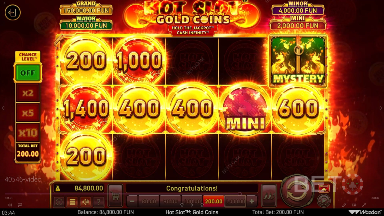 Hot Slot: Gold Coins Hrať Zadarmo
