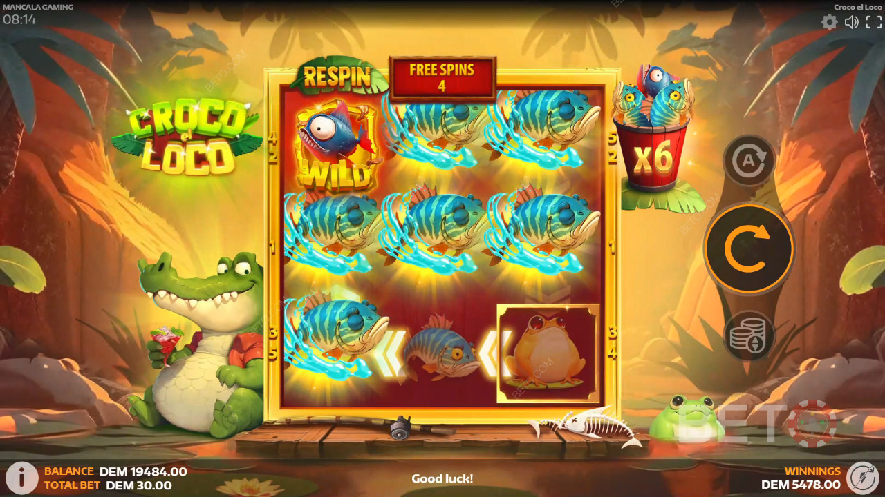 Croco el Loco Recenzia od BETO Slots