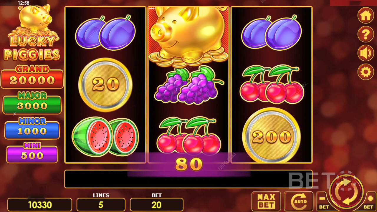 Lucky Piggies Recenzia od BETO Slots
