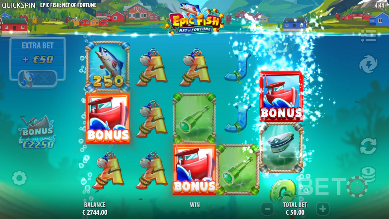 Epic Fish Net of Fortune Review od BETO Slots