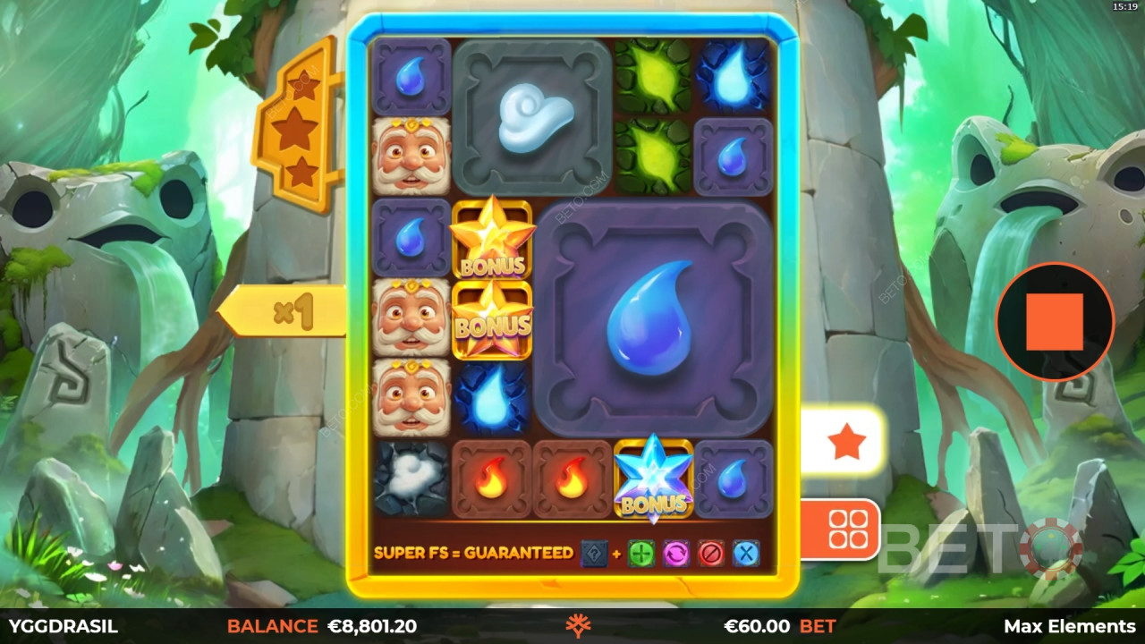 Max Elements Recenzia od BETO Slots