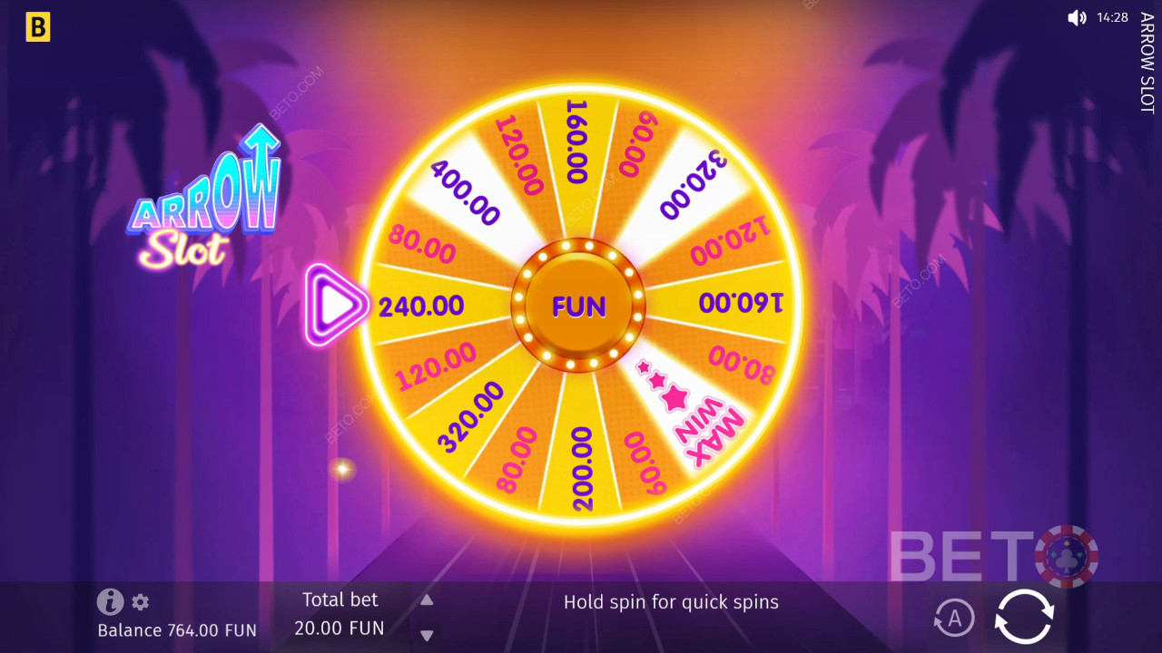 Recenzia slotu Arrow od BETO Slots